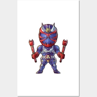 Kamen Rider Hibiki Chibi Posters and Art